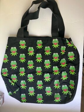 Kermit the Frog Canvas Tote Bag NEW